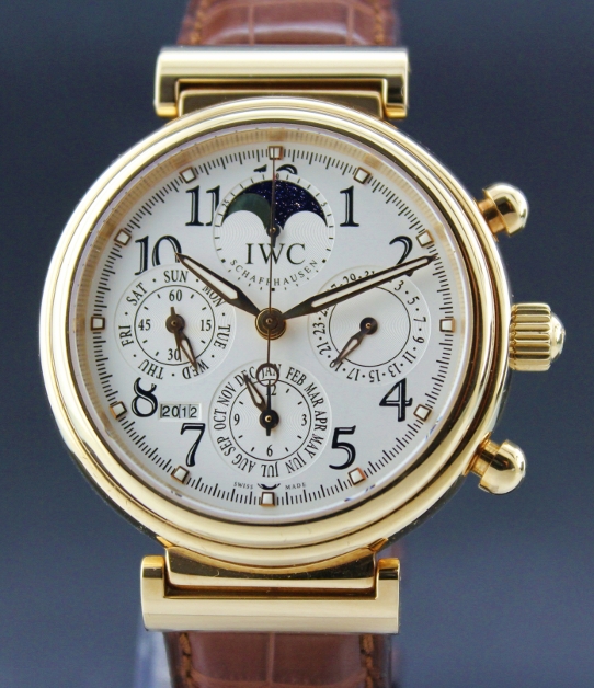 (image for) IWC 18K PINK GOLD Da Vinci Perpetual Calendar Chronograph Automatic